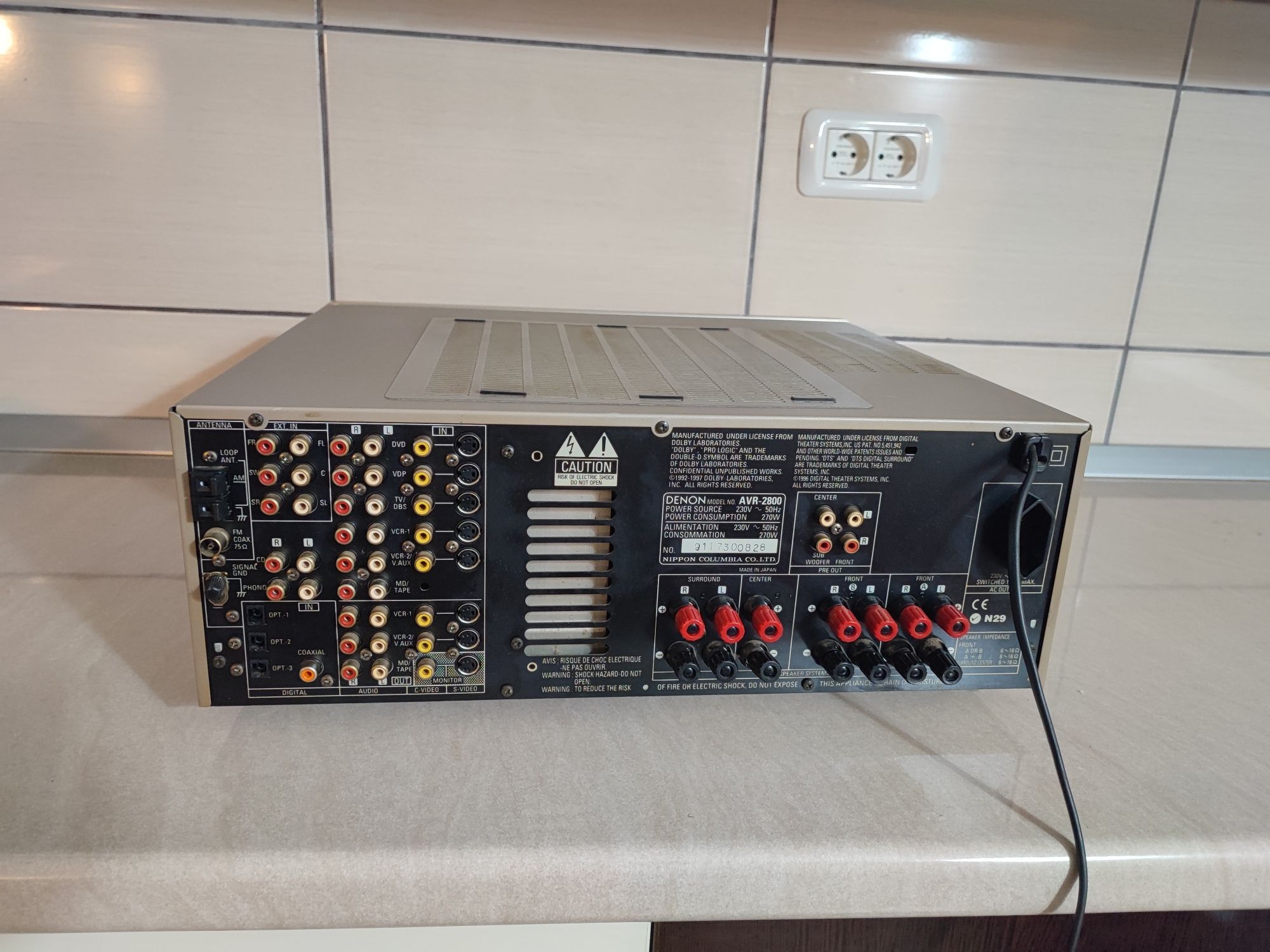 Amplificator statie Denon AVR 2800 Sorround receiver