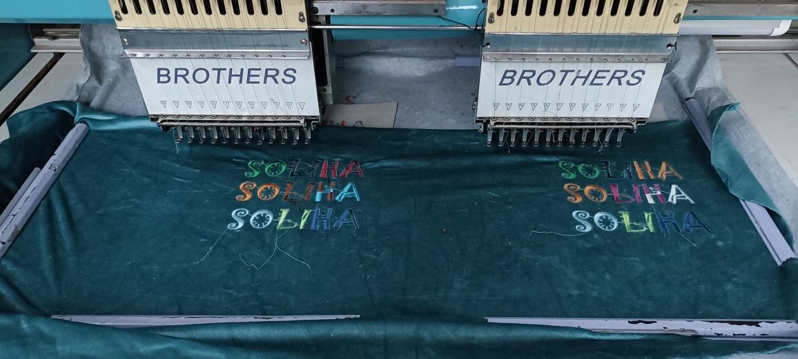 Brother firmasining 2 boshli 12 ipli B/U kashtado'z mashinasi sotiladi