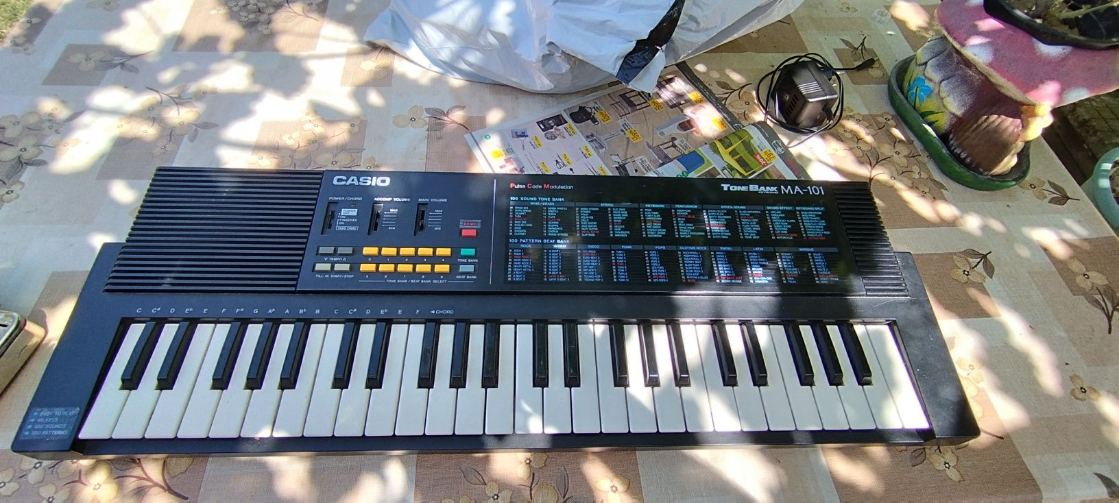 Синтезатор, йоника casio ma101