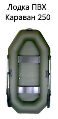 Лодка рыболовная Караван (пр-во Уфа) ПВХ
