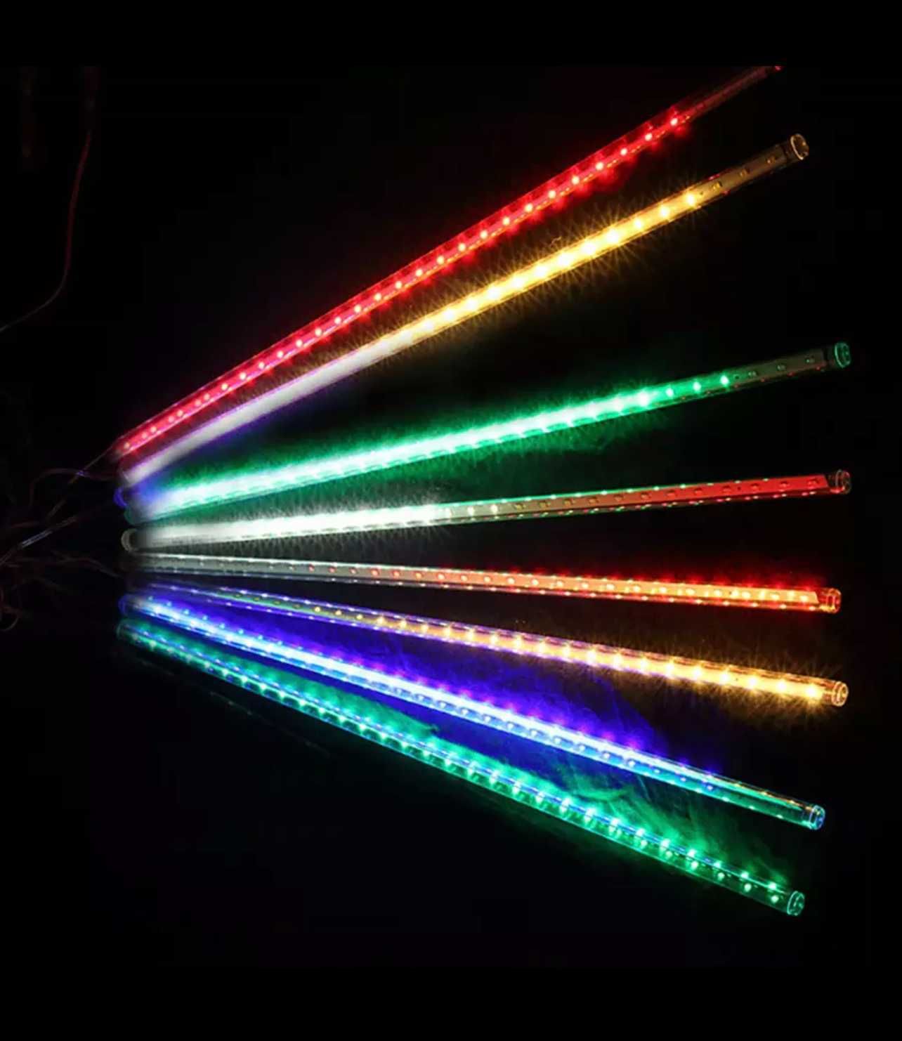 LED Коледни Украси RGB висулки Пура за дърво висяща лампа