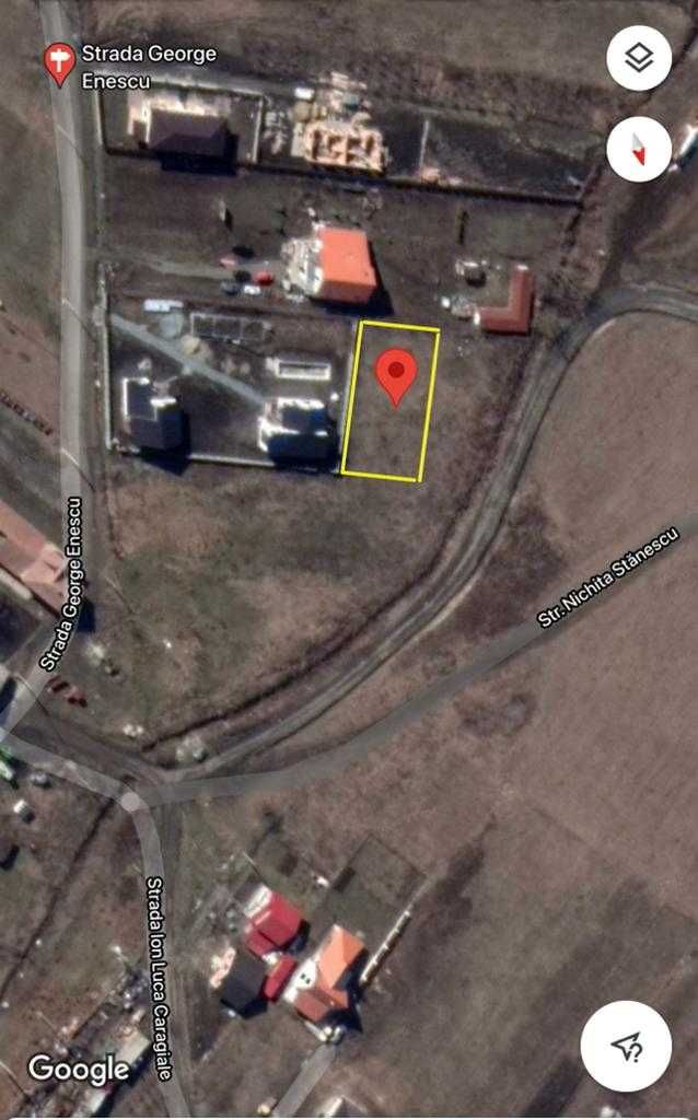 Teren cu autorizatie de constructie in Chinteni