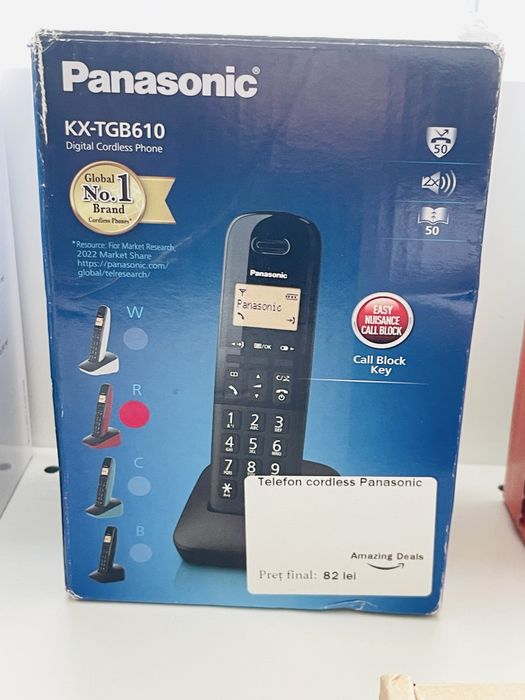Telefon Cordless Panasonic ,Fara Fir