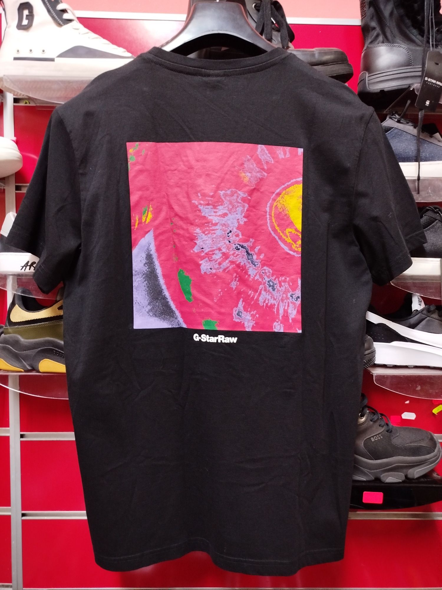 Оригинална НОВА тениска G-Star Raw Photo Print S M L мъжка