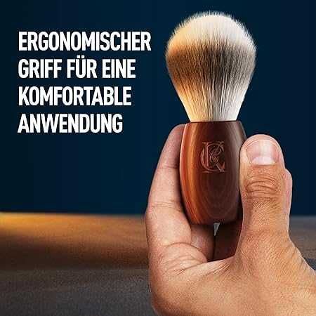 Четка за бръснене King C. Gillette за грижа за брадата с мек косъм