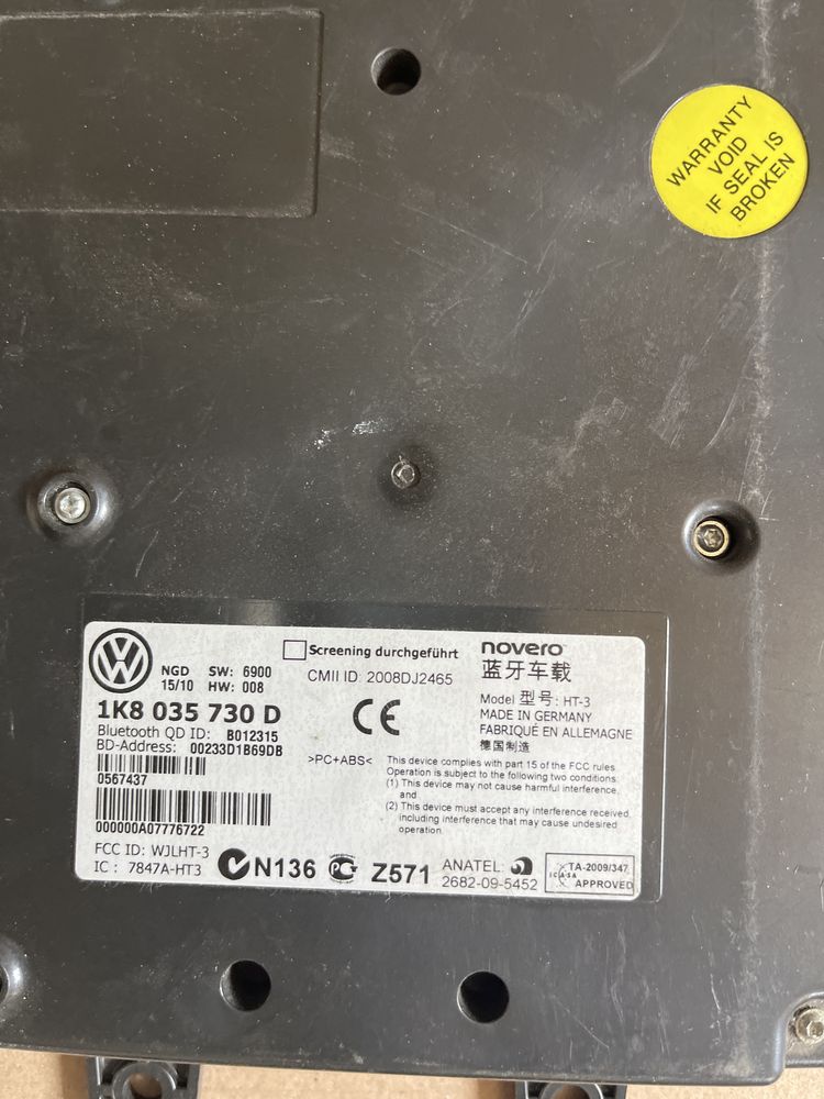Modul  bluetooth vw,Skoda Seat