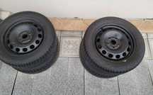 4 x Anvelope iarna Nokian cu jante 205/55 R16