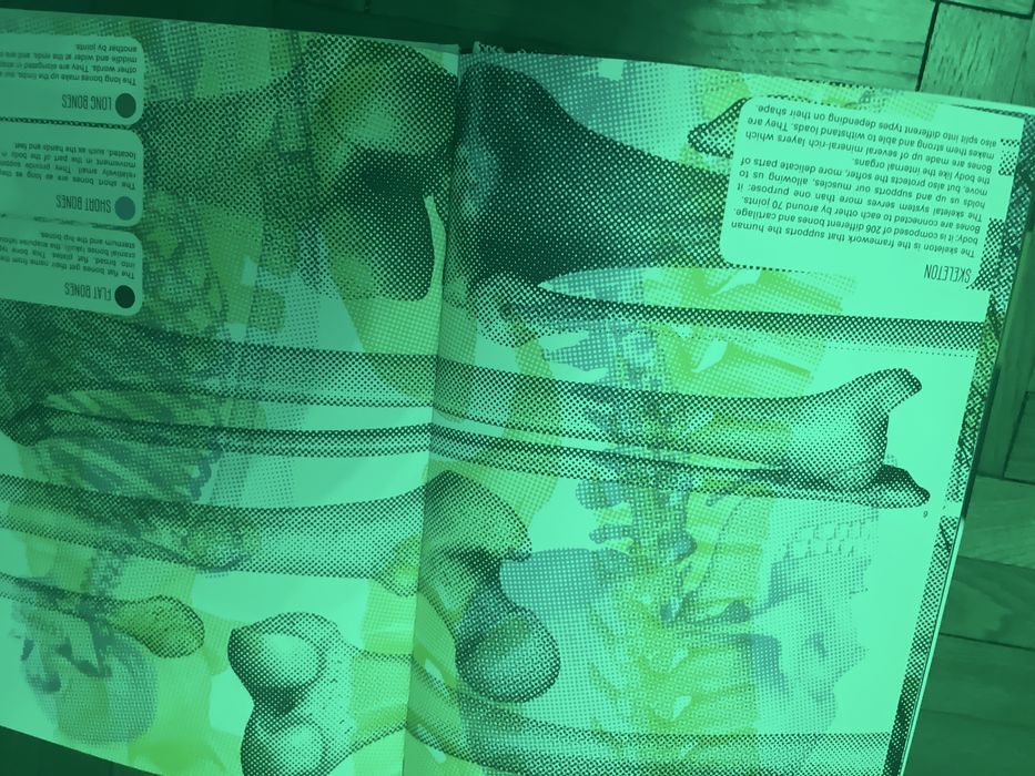 Carte interactivă „The Human Body” - 3 imagini in 1