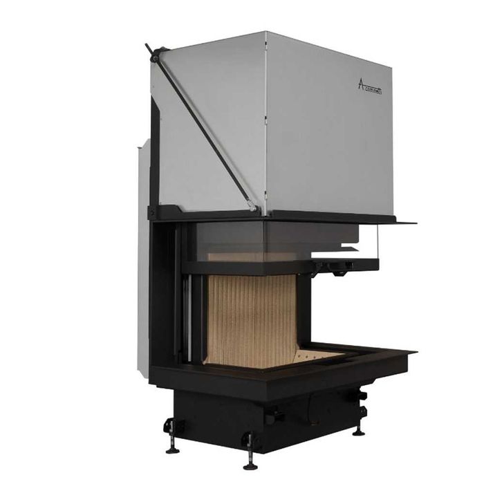 Focar de semineu CRYSTAL 90 PREMIUM/ Semineu pe lemne Bucuresti