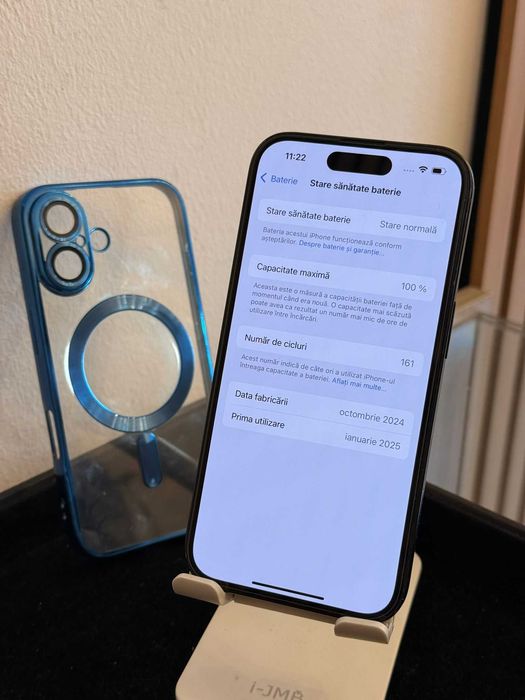 Iphone 16 Black / 128Gb/ 100% baterie/ Neverlocked