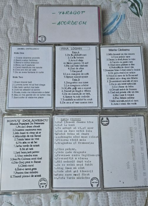 Casete audio muzica Populara Petrecere Racks