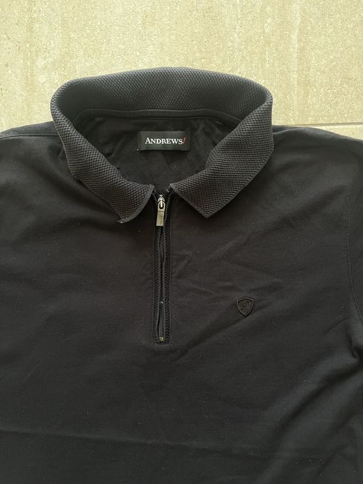Тениска с яка Andrews размер М