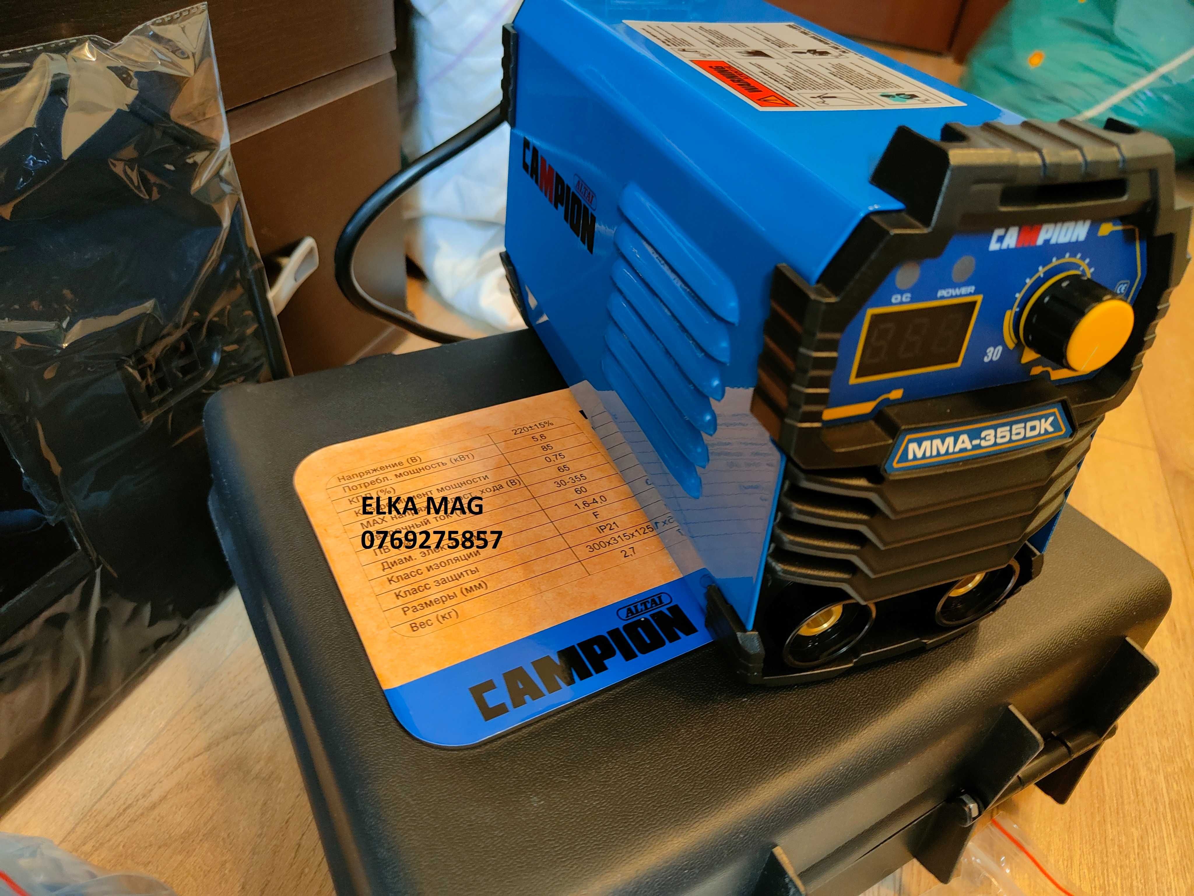 Invertor de sudura Campion MMA 355DK IGBT Transport !
20lei!