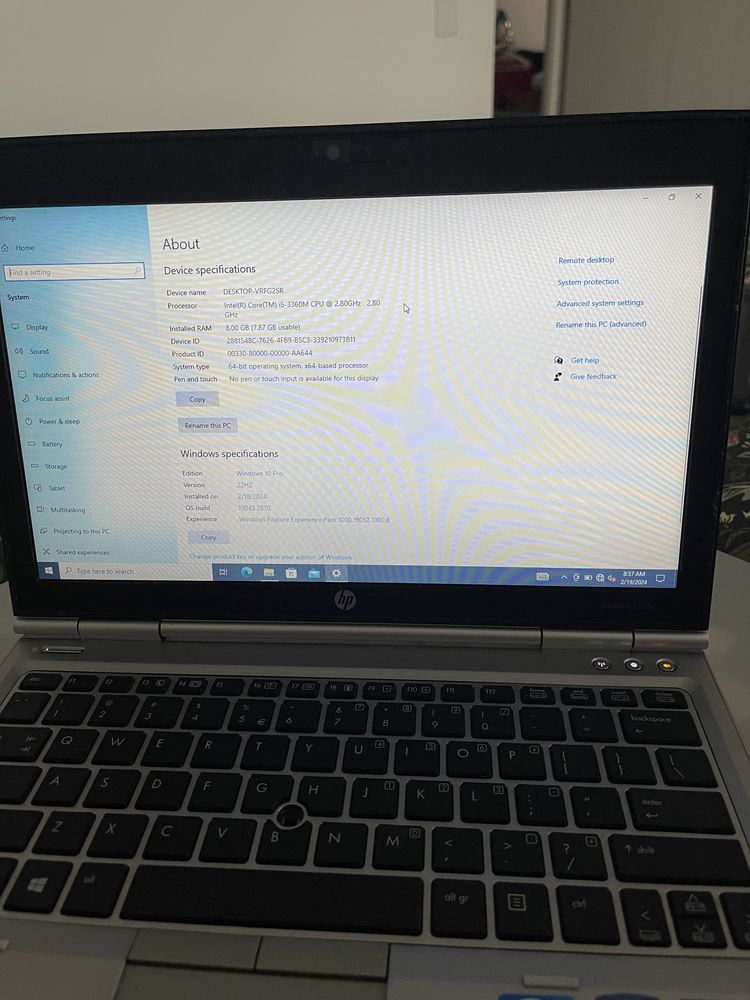 HP EliteBook 2570p