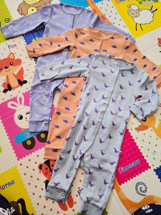 Ромпъри NEXT 3бр. 6-9 месеца