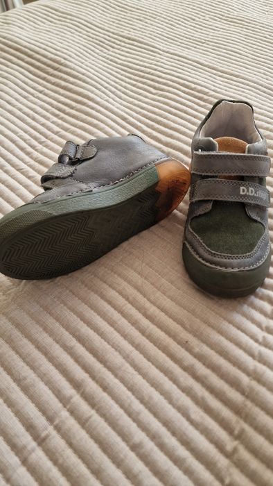 Детски кожени обувки DD Step