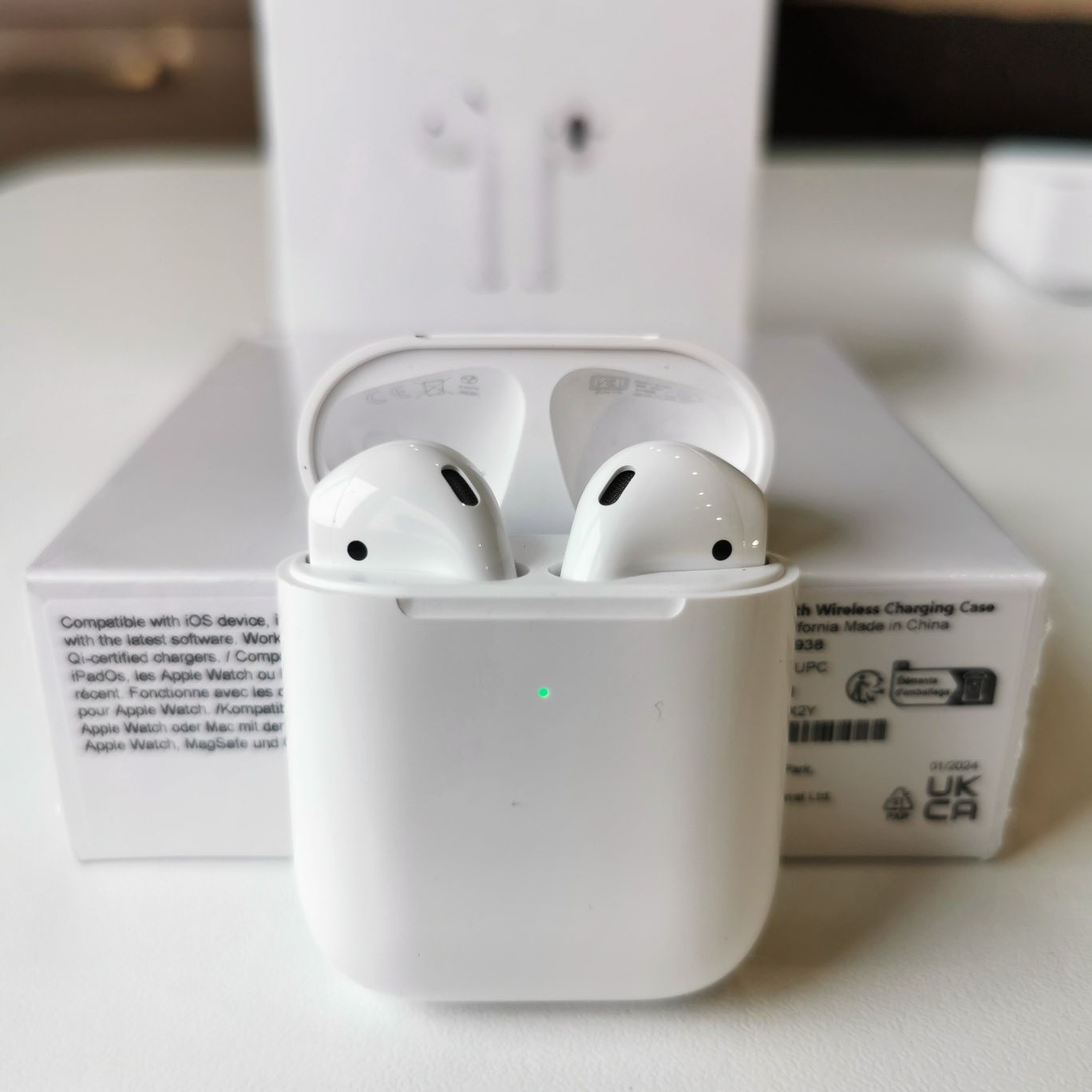 AIRPODS 2 Gen 2 / Generatia 2 / Incarcare Wireless - NOI/SIGILATE