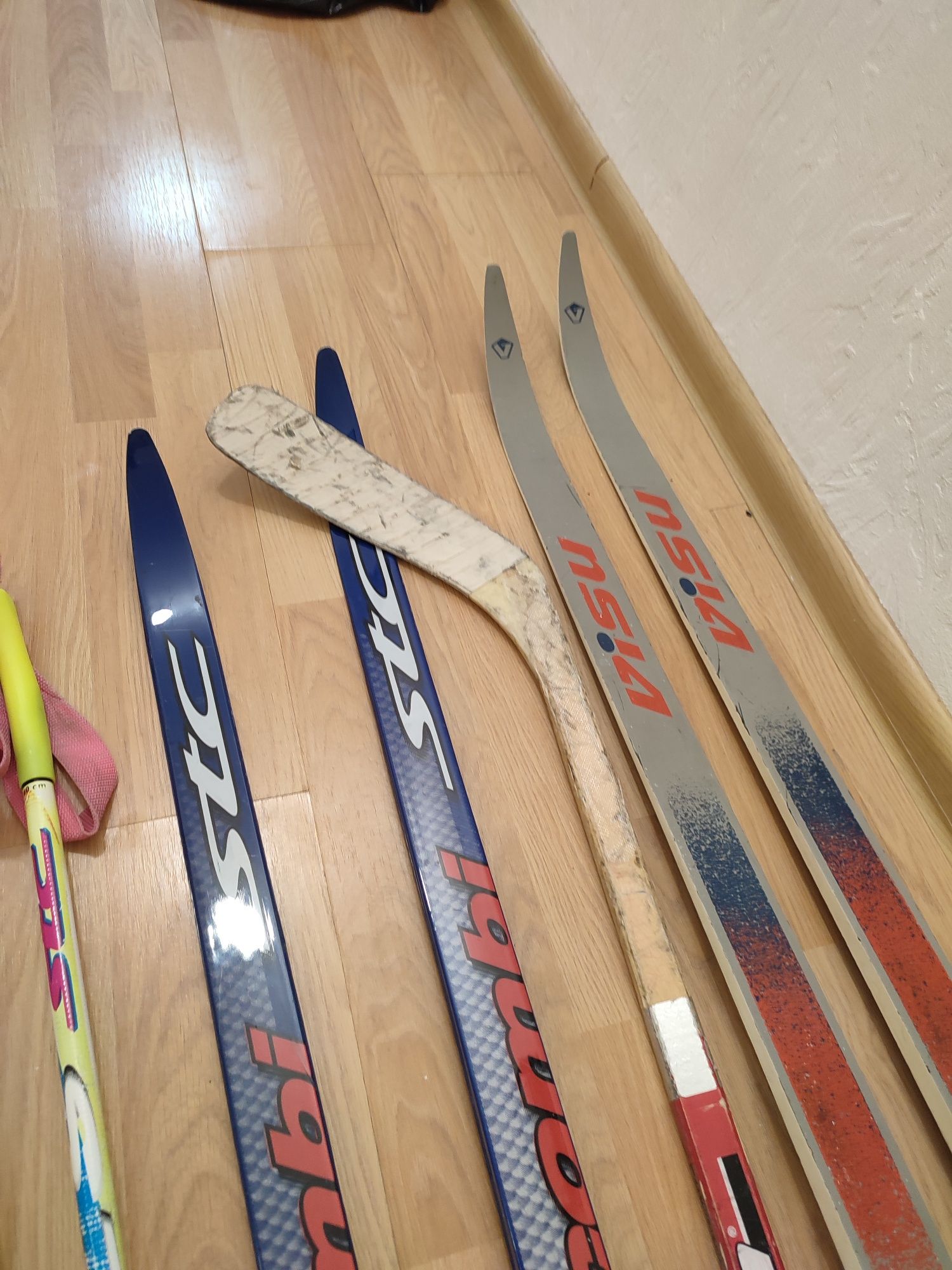 Лыжа  клюшка хоккей лыжны палки