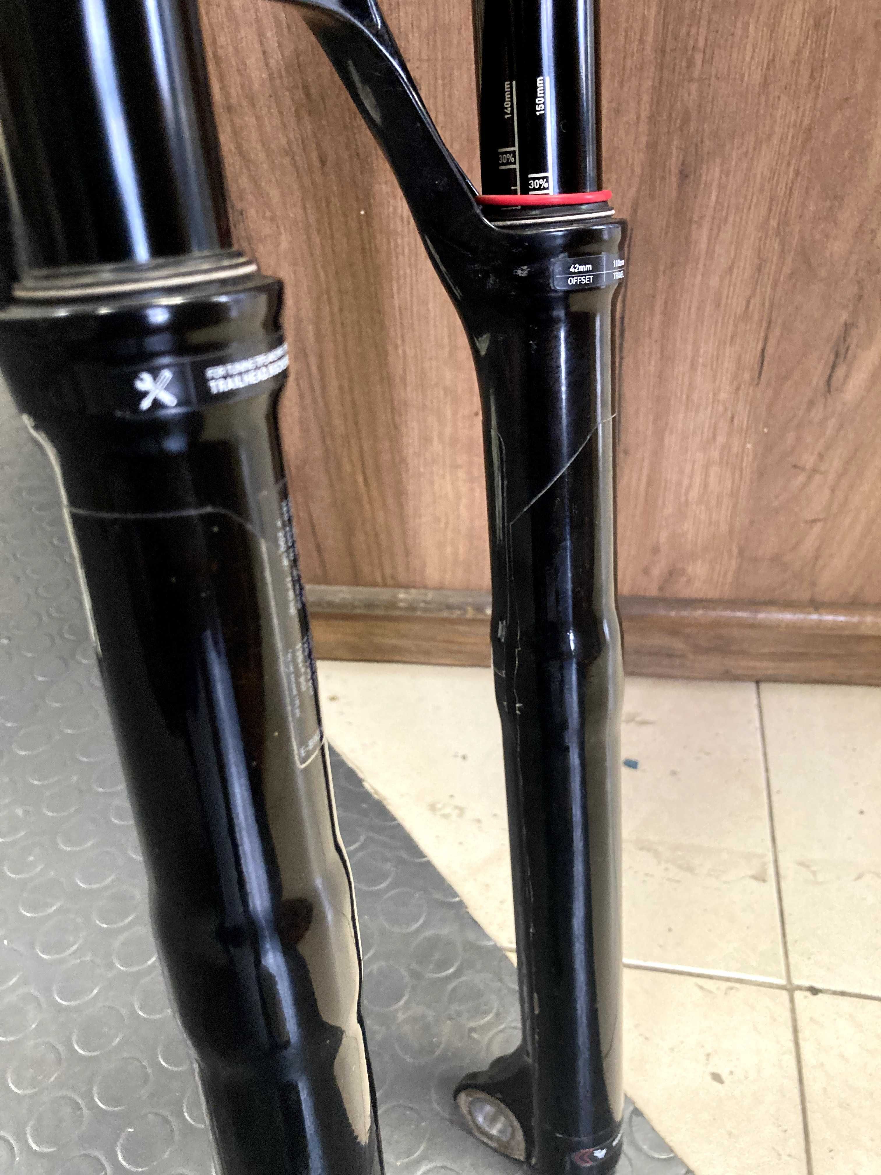 Вилка Rock Shox Reba 110-120mm. 29 110x15mm