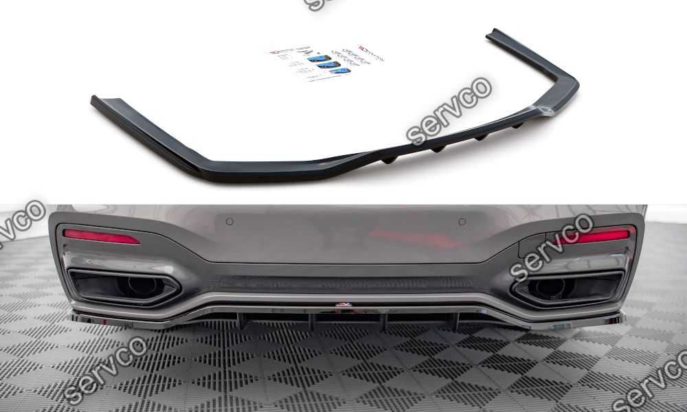 Prelungire bara spate Bmw Seria 7 G11 M-Pack 2019- v3 Maxton Design