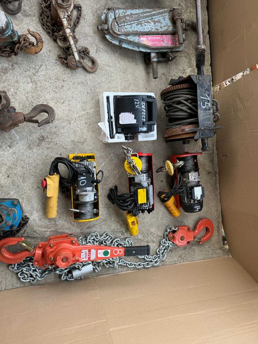 palan macara vinci tirfor capestan