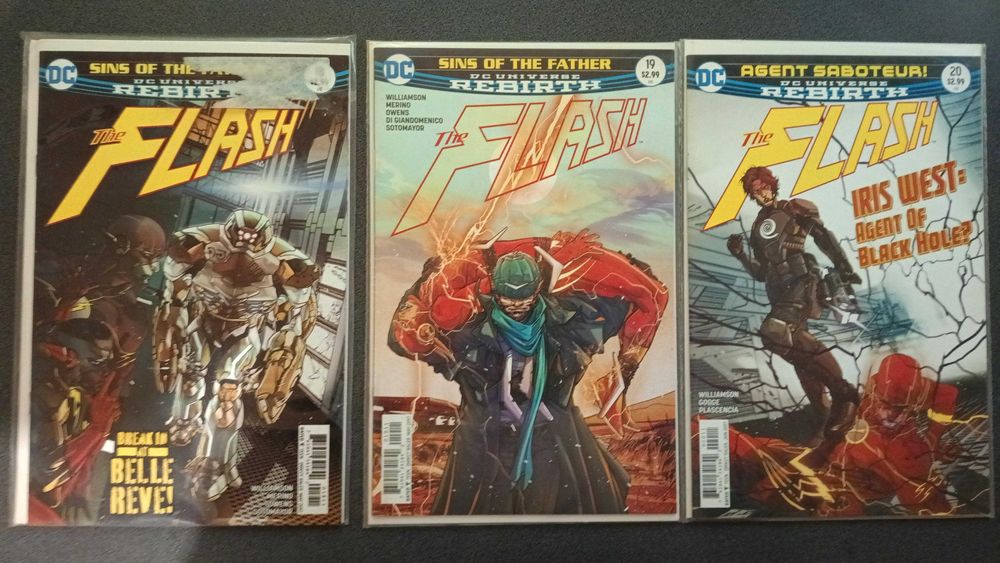 The Flash Dc Comics Universe Rebirth  Vol 1-24 + Flash Rebirth #1