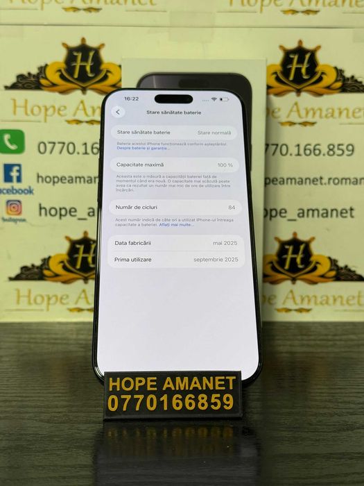 Hope Amanet P10/iPHONE 16 PRO MAX 512 GB