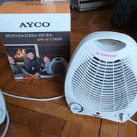 Продавам вентилаторна печка AYCO