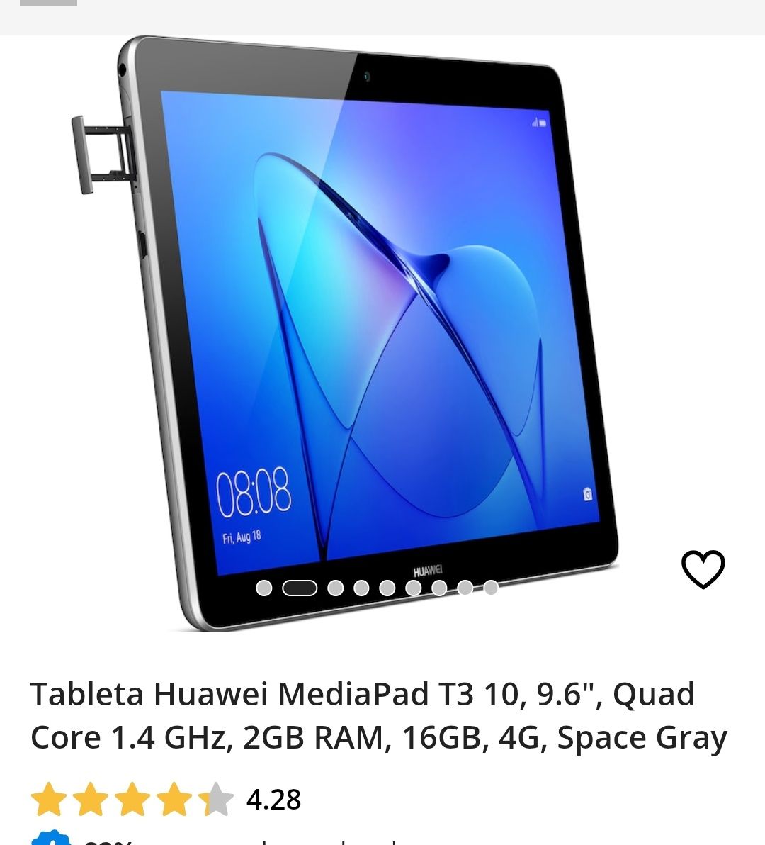 Tabletă  cu Sim 4g