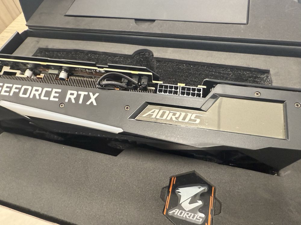 видеокарта GB Aorus Master RTX 3070 NVIDIA 8GB - като нова!