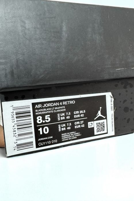 Air Jordan 4 Black Cat