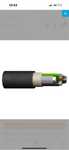 CABLU ALUMINIU NEARMAT RIGID ACYY 4X25 nou 10m pentru instalatie 380V