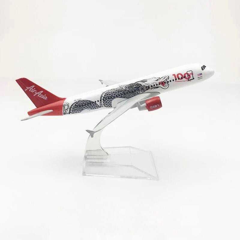 Modele Avion metalic- Model Airbus A320 AirAsia