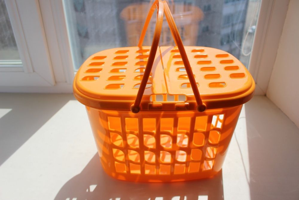 Корзина НОВАЯ для дачи, пикника, для переноса животных