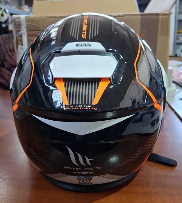 Casca moto MT Helmets, Flip-Up Atom SV Open B5, marime XXL