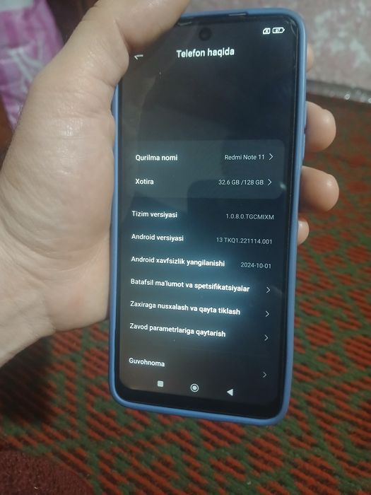 Redmi note 11 sotiladi