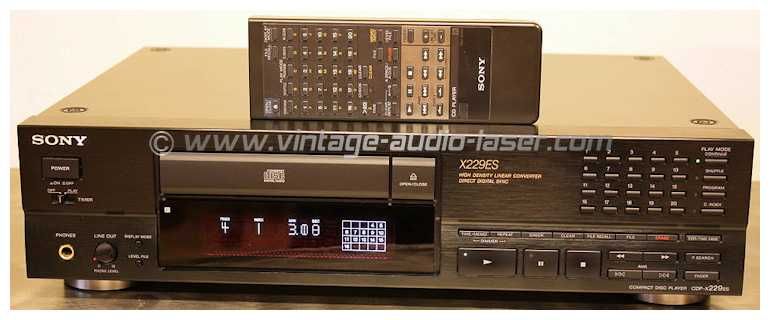 CD player SONY CDP X229ES /// Компакт диск плейър