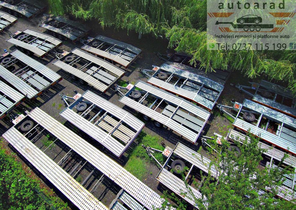 Inchirieri platforma trailer remorca de inchiriat inchiriez remorci