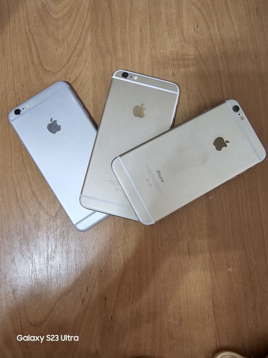 Продам три iPhone 6+ в хорошем состоянии 16Gb,100% акб