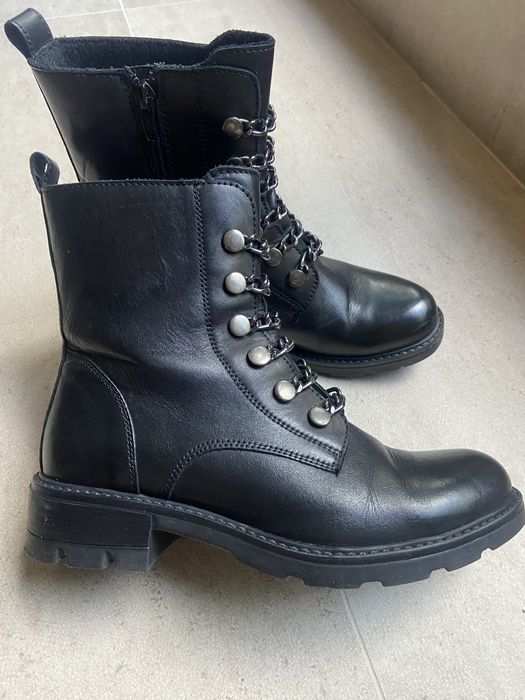 Зимни боти, естествена кожа, р-р 36