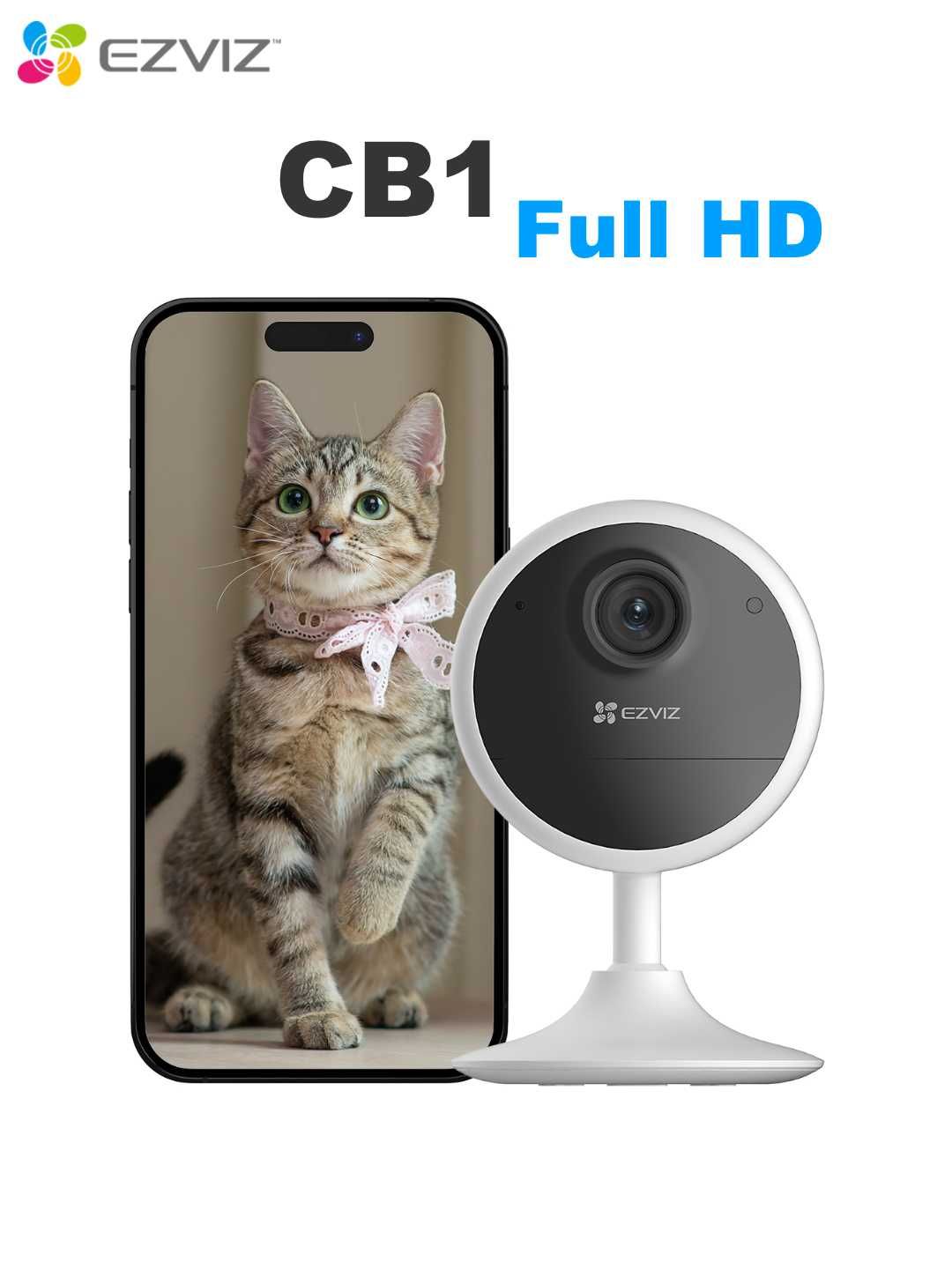 Аккумуляторная компактная Wi-Fi камера 2MP бренда EZVIZ CS-CB1