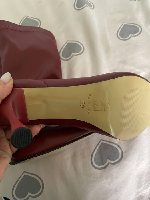 Сапоги кожаные..