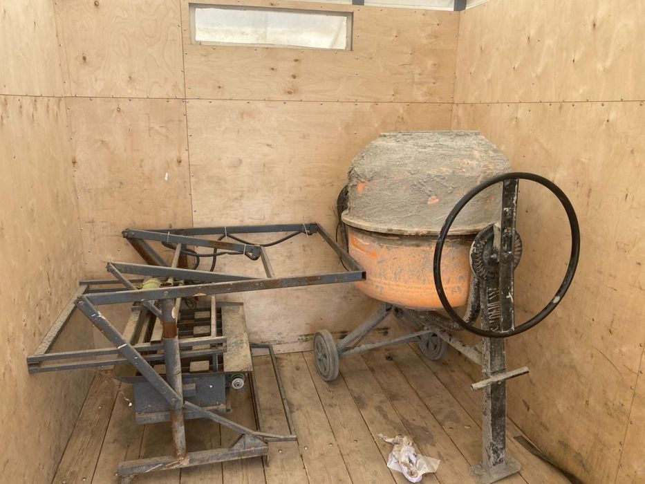 Шлакоблок аппарат,бетон мешалка