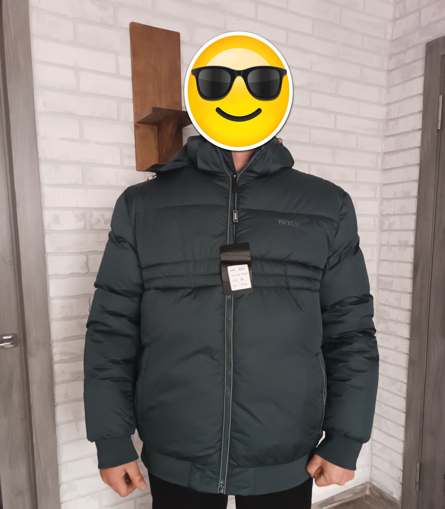 Продам мужскую куртку зимнюю BOSS