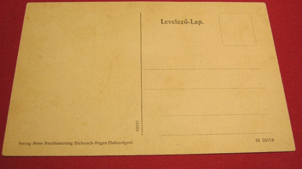 Ilustrata veche,Carte Postala,REGHIN,Szaszregen,Hotel orasenesc .