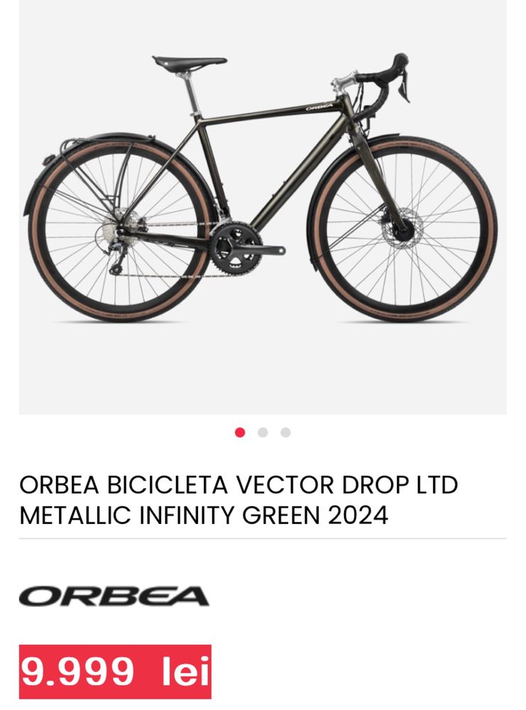 Bicicleta Vector Drop LTD Metalic INFINITY GREEN 2024 Marimea M