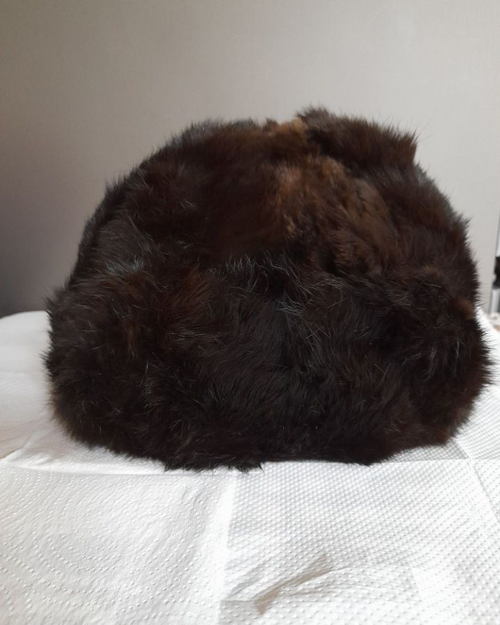 Caciula ruseasca iepure negru