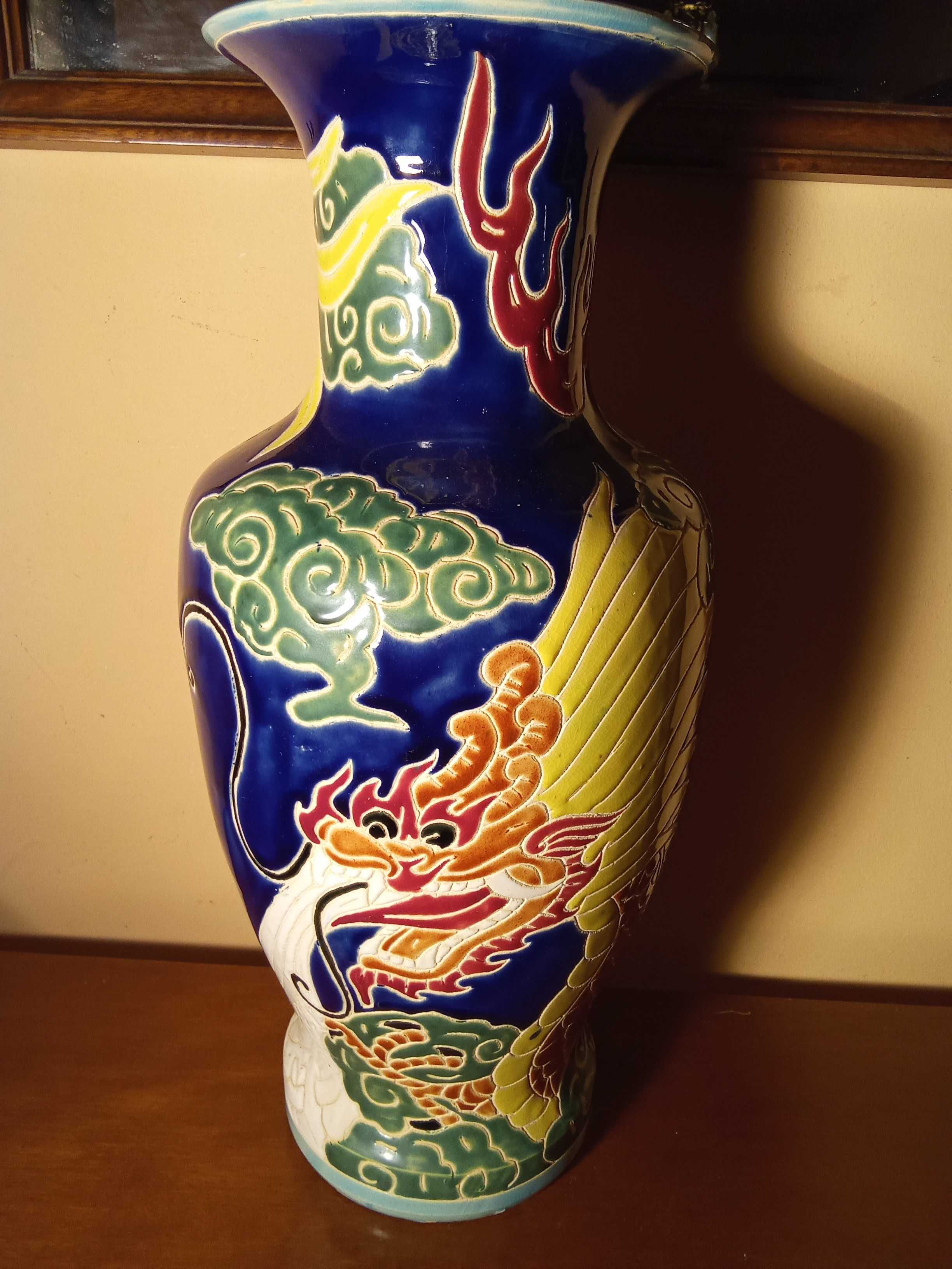 vaza din majolica 50 cm