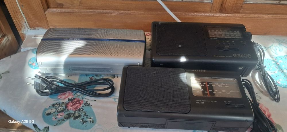 Radio Panasonic. Grundig,Sony