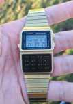 Ceas Casio DBC-610 Calculator Gold Vechi Retro Digital LCD Accesorii